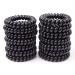 Tomedeks 12 pieces hair tie hair tie spiral braiding rubber hair tires women hair tie hair tie hair gum scrunchy rubber bands spiral rubber for women and men trackless hair ties strong hold