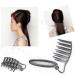 3PCS Black Hair Clip Volume Inserts Styling Set for Women & Girls - DIY Bun Maker Comb French Twist Styling Tool - Buy Online on GoSupps.com