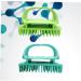 WOONEKY Shampoo Brush Set - 2 Pieces Scalp Massager & Hair Shampoo Brush (11x6 cm) - Green - Perfect for Scalp Care & Hair Health - International Shipping Available - Buy Online on GoSupps.com