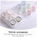 Healeeved Contact Lens Container Set Travel-Friendly Glass Pearls Storage Case for Lens Care & Soaking - Buy Online on GoSupps.com