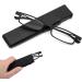 Kokobin Compact Reading Glasses with UV Protection & Flashing Lights - Ultra-Thin TR90 Eyewear for Men & Women (Black 3 Diopters) - Portable Case Included - Buy Online on GoSupps.com