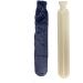 Long Hot Water Bottle | Soft Blue Fleece Cover | 2L Rubber Water Bottle | Hot Water Bottle for Neck Back Legs & Shoulder | Pukkr
