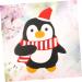 Warmhm 300 Pcs Lollipop Decoration Paper Message for Candy Cartoon Paper for Lolipop Christmas Paper Card - Buy Online on GoSupps.com