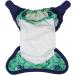 Close Pop-in Bamboo Newborn Cloth Nappy - Soft & Absorbent - Reusable with Around The Garden Print - Aplix Fastener - Buy Online on GoSupps.com