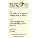 Bee Well Ortho Wax - Pure (2 Pack, 100 Servings) Natural Extra Firm Wax for Orthodontic Braces Discomfort - Buy Online on GoSupps.com