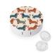 Contact Lens Case Cute Dachshound Dogs Portable Travel Contact Lens Box Contact Lens Storage Box