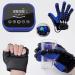 Finger Wrist Rehabilitation Training Assistive Equipment Professional Rehabilitation Robot Gloves Electronic Finger Straightening Brace Guard Protector for Stroke Hemiplegia Patients Right Hand S