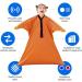 BANTASE Sensory Stretchy Body Sock For Individuals With Autism Anxiety - Deep Pressure Simulation Body Blanket - Full-Body Wrap - Snap Closure (Color : Orange Farbe Size : S) S Orange Farbe - Buy Online on GoSupps.com