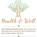Health & Well Plant-Based Protein Powder - Vegan Vanilla with 3 Proteins & 8 Super Fruits for Optimal Nutrition - Buy Online on GoSupps.com