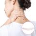 Cervical Collar Neck Support Brace Soft Foam White Adjustable for Neck Pain Relief (S 44x9cm) Neck Support Brace Foam Cervical Collar Foam Neck Collar Size L: 54x9cm - Buy Online on GoSupps.com