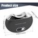 Fingernail Cutter for Seniors Electric Nail Clippers for Children Safety Fingernail Cutter Nail Scissors for Storing Nail Leftovers Rechargeable Clipper with LCD Digital Display Black - Buy Online on GoSupps.com