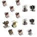Cuhair 10pcs Small Hair Clips Vintage Style Metal Alloy Hair Clip Hair Accessories for Girls Women