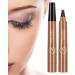 Liquid Eyebrow Pencil Eyebrow Pencil Waterproof Nature Eyebrow Pencil Eyebrow Marker For Quick Dry Simulation Long Wear No Smudge Shakven Light Brown - Buy Online on GoSupps.com