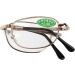 Buy Kcibyvx Mini Foldable Metal Reading Glasses with Case - 1.00 to 4.00 Adjustable Prescriptions - International Shipping - Buy Online on GoSupps.com