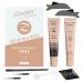 Eyelash Color Kit Black Instant Lash Color with Natural Black Effects Voluminous Keratin Colors Safe & Easy to Use with eyepatches