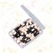 Didiseaon 50 Pcs Disposable Makeup Applicator Double Head Eyeshadow Cosmetic Eye Shadow Stick Size 1 Black - Buy Online on GoSupps.com