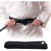 KRISMYA Black Karate Belt - 280 CM Solid Rank Martial Arts Belt for Taekwondo, Judo, and Karate - Buy Online on GoSupps.com