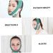 WOONEKY 1pc Thin Face Belt Face Lifting Belt Lift Mask Tightening Band Strap Graphene Green 60X10.5X1cm Green - Buy Online on GoSupps.com