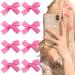 8 pieces pink loop hair clip women hair clip small bow hair clips for women hair accessories pink hair clip hair clips grind hair clamps ladies hair clips girl hair jewelry