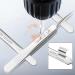 Ultra-fine No. 5 Cell Pimples Blackhead Clip Tweezers Acne Needle Blackhead Remover Kit Blackhead Remover Tweezers Black Dots Pore Cleaner Acne Needle Tool - Buy Online on GoSupps.com