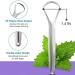 Stainless Steel Tongue Scraper for Fresh Breath & Restored Taste - Big Size - Buy Online on GoSupps.com