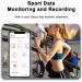 Women Men Smart Ring Health Tracker for Blood Oxygen Sleep Tracking Heart Rate APP Body Temperature Compatible with iOS and Android Long Endurance NFC Wireless Charging(Black (9) - Buy Online on GoSupps.com