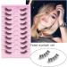 AYNKH False Eyelashes 10 Pairs Half Lashes Natural Looking Eye Lashes Wispy Eyelashes Cat Eye Wispy Corner Lashes Reusable 3/4 Transparent Fake Lashes with Clip - Buy Online on GoSupps.com