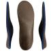 Cork Orthotics Insoles Netural Arch Support Full Length Shoes Inserts (Blue Womens 7-7.5) Womens 7-7.5 Blue