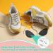JL-Group Shoe Fillers | Toe Cushion Inserts for Loose Shoes | Adjustable Comfort Insoles (M | Fits 1/2-1 Size Bigger Yellow & Black - Buy Online on GoSupps.com