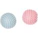 BucatoSoft Dryer Balls - Soften Laundry & Reduce Drying Time | 2 Small Pink & Blue Balls | International Shipping Available - Buy Online on GoSupps.com