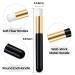 30 PCS Super Soft Lash Shampoo Cleansing Brush for Eyelash Extension - Facial Cleaning Brush for Eye Bath Wash Kit by Camillash (Black) - Buy Online on GoSupps.com