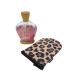 Leopard Tanning Mitt with Designer Skin Heartless Tanning Lotion