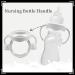AUNMAS Feeding Nursing Bottle Holders Bottle Grip Handle Easy Grip Standard Plastic Handle for Natural Series - Buy Online on GoSupps.com
