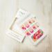Colorful Flower Short Square Press on Nails - 24Pcs A11 | Full Cover Acrylic False Nails for Women - Buy Online on GoSupps.com