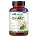 FineLand Mullein Leaf 20x Extract 24 000mg Strengh 120 Vegan Capsules Lung Cleanse & Respiratory Support Supplement Sinus Bronchial & Immune Health Made in USA