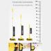 Rotating Mop Microfibre Outdoor Mop Washing Brush for Office Cleaning Household Cleaning Window Cleaning Yellow Commemoration Day to Pursue Happiness Smooth Sailing - Buy Online on GoSupps.com