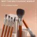 12-Piece Makeup Brushes Set for Face - Contouring Blending & Shadows | Elegant Design for Flawless Application - Buy Online on GoSupps.com