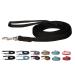 netproshop Leash and Lead Rope Soft Softlunge with Carabiner (2 Meters) Color Selection Color: Black