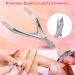 Gel Nail Polish Remover Kit - TsMADDTs 10pcs Remover Clips, Cuticle Trimmer, Nail Cotton Pads, Brush, File - 400/4000 Grit - Buy Online on GoSupps.com