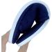Jomix Unisex Washable Terry Bathing Shoes - 2 Pairs Blue Guest Slippers for Travel & Hotel (EU 36/37) - Buy Online on GoSupps.com