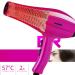 Hair Dryer 800W Pro Hair Dryer Ionic Blow Dryer DC Motor Fast Drying Hairdryer Protect Hair for with 2 Speed and 3 Heat Settings Overheating Protection Low Noise Home & Salon Purple small gift - Buy Online on GoSupps.com