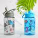 Home Tune 16oz Kids Water Bottle - BPA Free, Leak-Proof, Cute Elephant & Dinosaur Design - 2 Pack - Buy Online on GoSupps.com