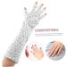FRCOLOR 2 Pairs Nail Gloves Uv Light Gloves Gel Manicure Uv Gloves Gel Manicure Gloves Uv Lamp Uv Protection Manicure Gloves Polyester Grill Lamp Women's White Lightweight 38x13cm - Buy Online on GoSupps.com