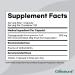 Pomegranate 50:1 Extract 25000 mg Strength 120 Vegan Capsules - Buy Online on GoSupps.com