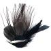 Feather Peacock Hair Clip Natural Feather Fascinator Barrette with Sparking Rhinestone 111 - Buy Online on GoSupps.com
