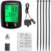 Fiotha Bicycle Computer - Waterproof LCD Cycling Tacho with 19 Functions Real-Time Speed Tracking & Backlight - Ideal for International Cycling Enthusiasts - Buy Online on GoSupps.com