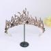 Lurrose Vintage Baroque Crown Tiara for Brides | Rhinestone Pearl Headband | Elegant Wedding Headdress - Buy Online on GoSupps.com