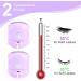 Buy Heated Eyelash Curlers - Rechargeable Electric Handheld Rizador de Pesta as | Quick Easy & Long-Lasting Curls | Shop Now - Buy Online on GoSupps.com