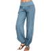 Parachute Pants Y2K Women Cargo Pants Baggy Cargoose Track Pants Streetwear Vintage Jeans Pants 90s E-Girl Streetwear Cargo Pants Y2K Sports Pants Lang 08-Blau 4xl