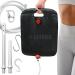 Coffee Enema Bag Kit Enema Bag 5.0ft Silicone Hose Coffee Shower Enemas at Home Water & Colon Detox Cleanse Kit(Black 10L)